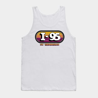 I-95 RETRO RADIO STATION BIRMINGHAM ALABAMA Tank Top